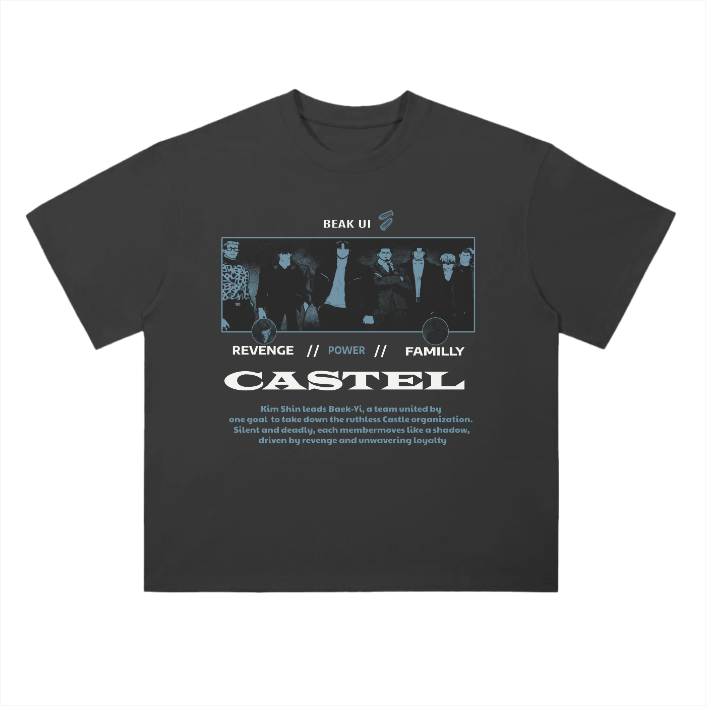 CASTEL MANHWA REVENGE T SHIRT